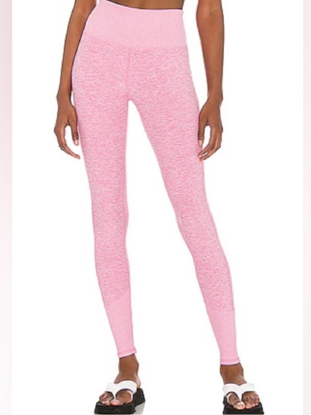 ALO Yoga Pink High-Waist Seamless Leggings